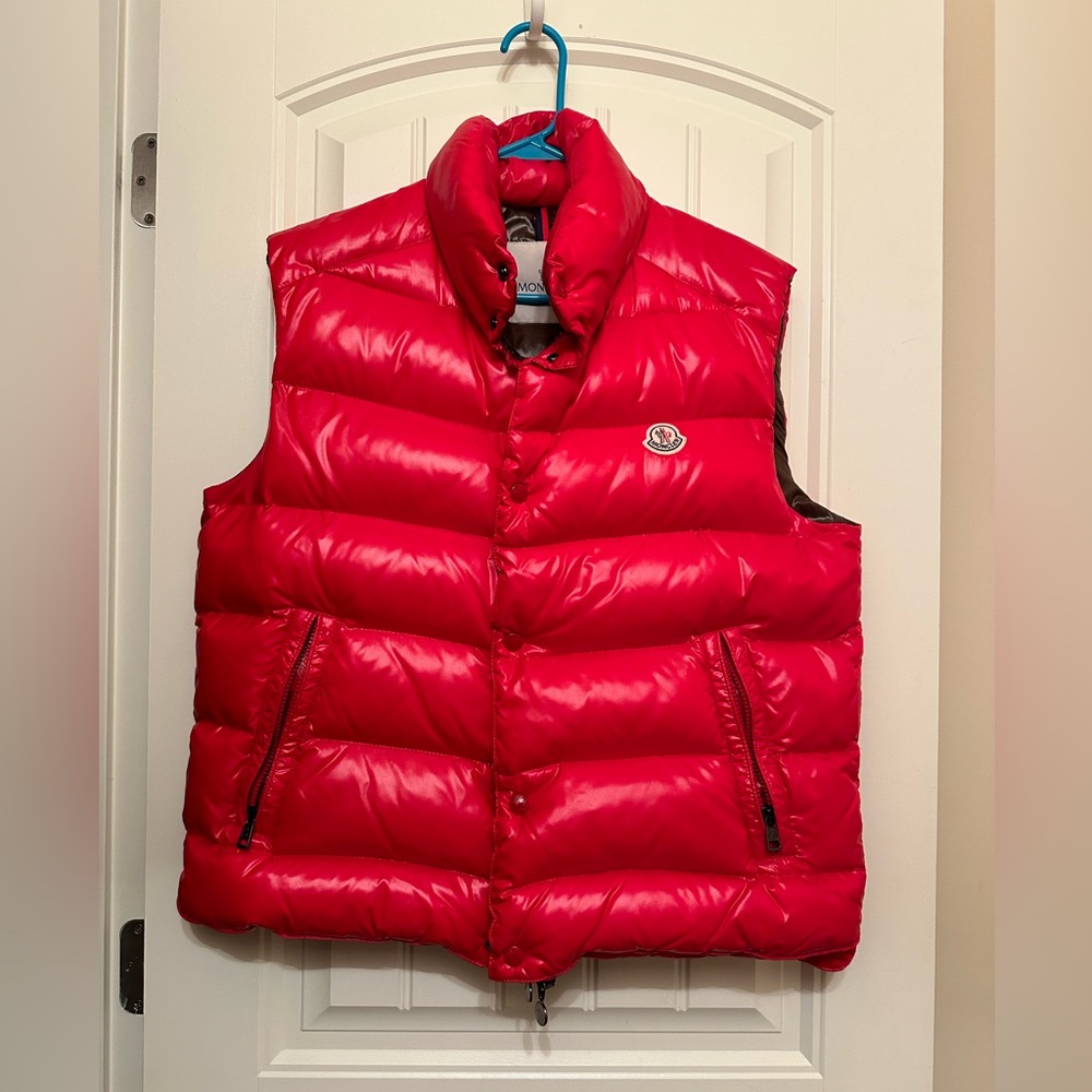 Authentic Moncler down vest for men